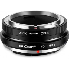 Manual lens adapter ring FD-NIK Z