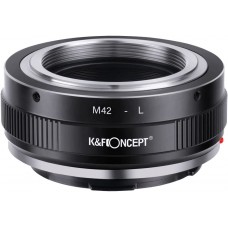 Manual lens adapter ring M42-L