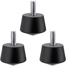 Universal Anti-Slip Rubber Tripod Foot Spikes Compatible  (3 PCS)