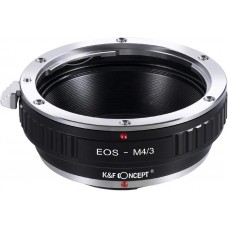Manual lens adapter ring EOS-M4/3