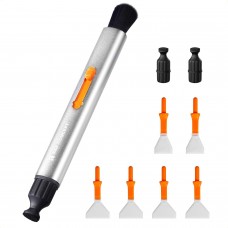 Cleaning pen set, including replaceable cleaning pen, silicone tip *2, APS-C frame cleaning stick *2, full frame cleaning stick *4