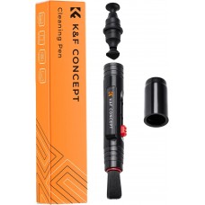 Double-sided carbon lens cleaning pen