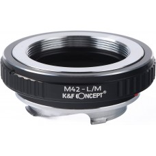 Manual lens adapter ring M42-L/M