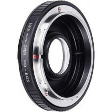 Manual lens adapter ring FD-EOS