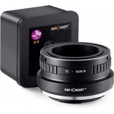 Manual lens adapter ring T2-EOS R