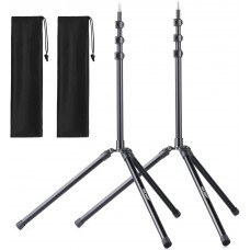 2pcs 2.0m Aluminum Photography Light Stand