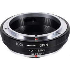 Manual lens adapter ring FD-M4/3