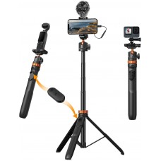 62''/1.58m Phone Selfie Stick Tripod MS08