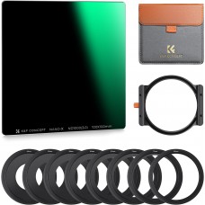 Nano-Xcel Series, 100x100mm Square ND1000 Filter Kit+1 Filter Holder+8 Filter Rings 28 Multi-Layer