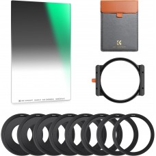 Nano-Xcel Series, 100x150mm Soft GND8+Metal Filter Holder+8 Adapter Ring Square Filter Kit