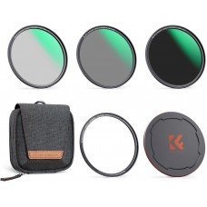 Nano-Xcel Series,CPL+ND8+ND64+Adapter ring+Lens Cap 28 Multi-Layer