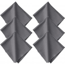 5.9*7in 6 pieces gray needle with a dust-free cleaning cloth