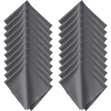 5.9*7in 20 pieces gray needle with a dust-free cleaning cloth